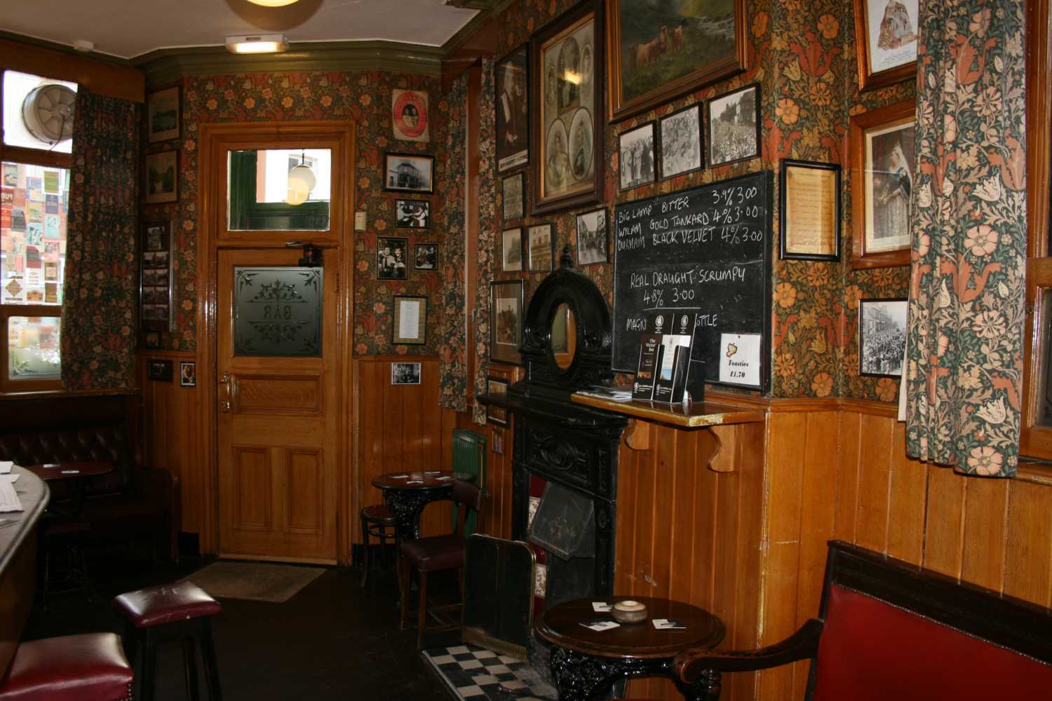 Inside of the Victoria one.